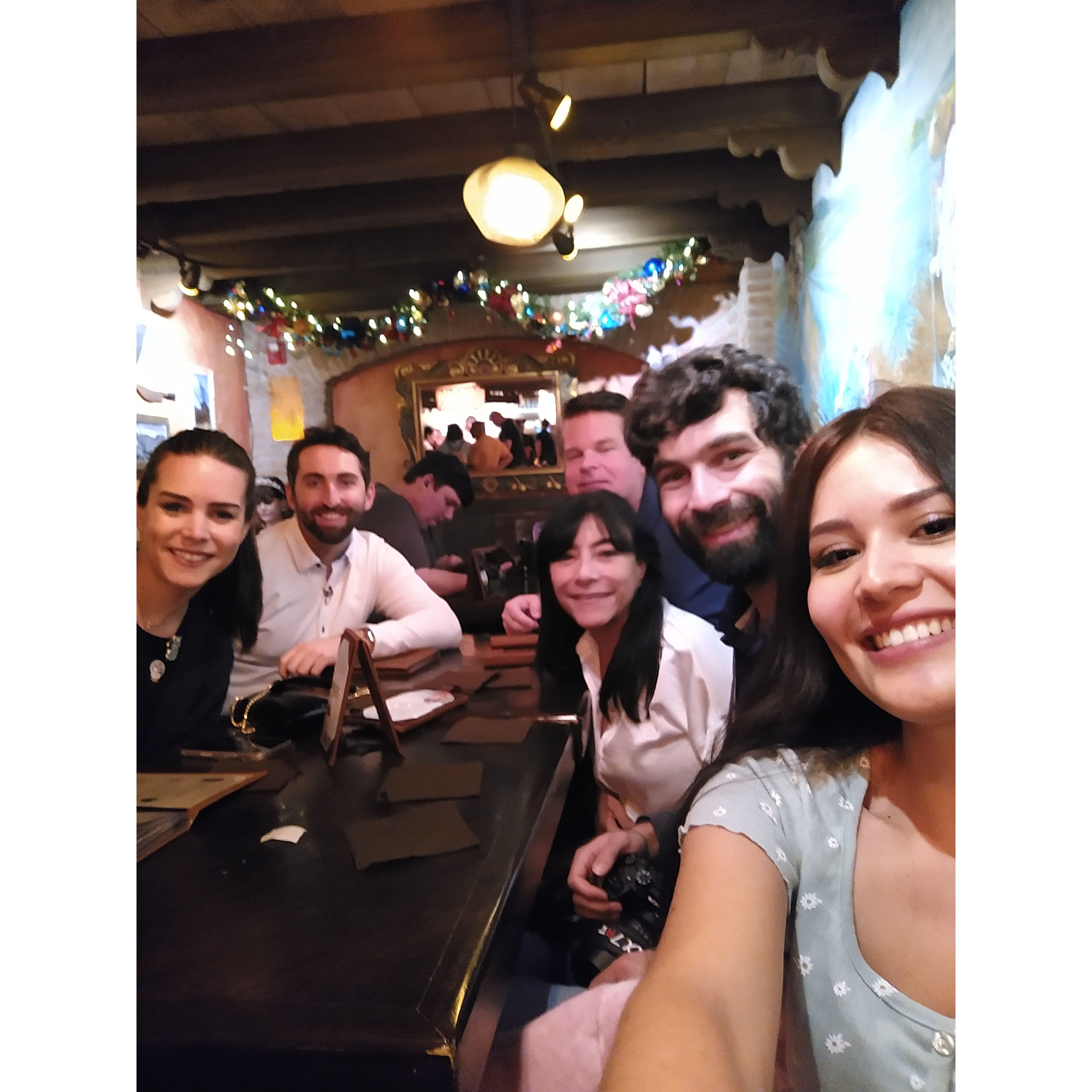 Año nuevo 2023, Les viaja a Florida a conocer a la familia de Dani