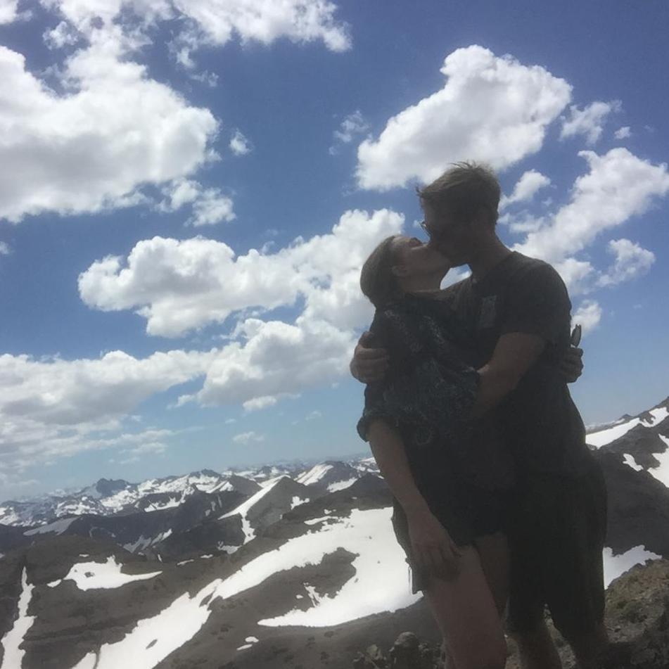 Up on the Pacific Crest Trail at the Sonora Pass