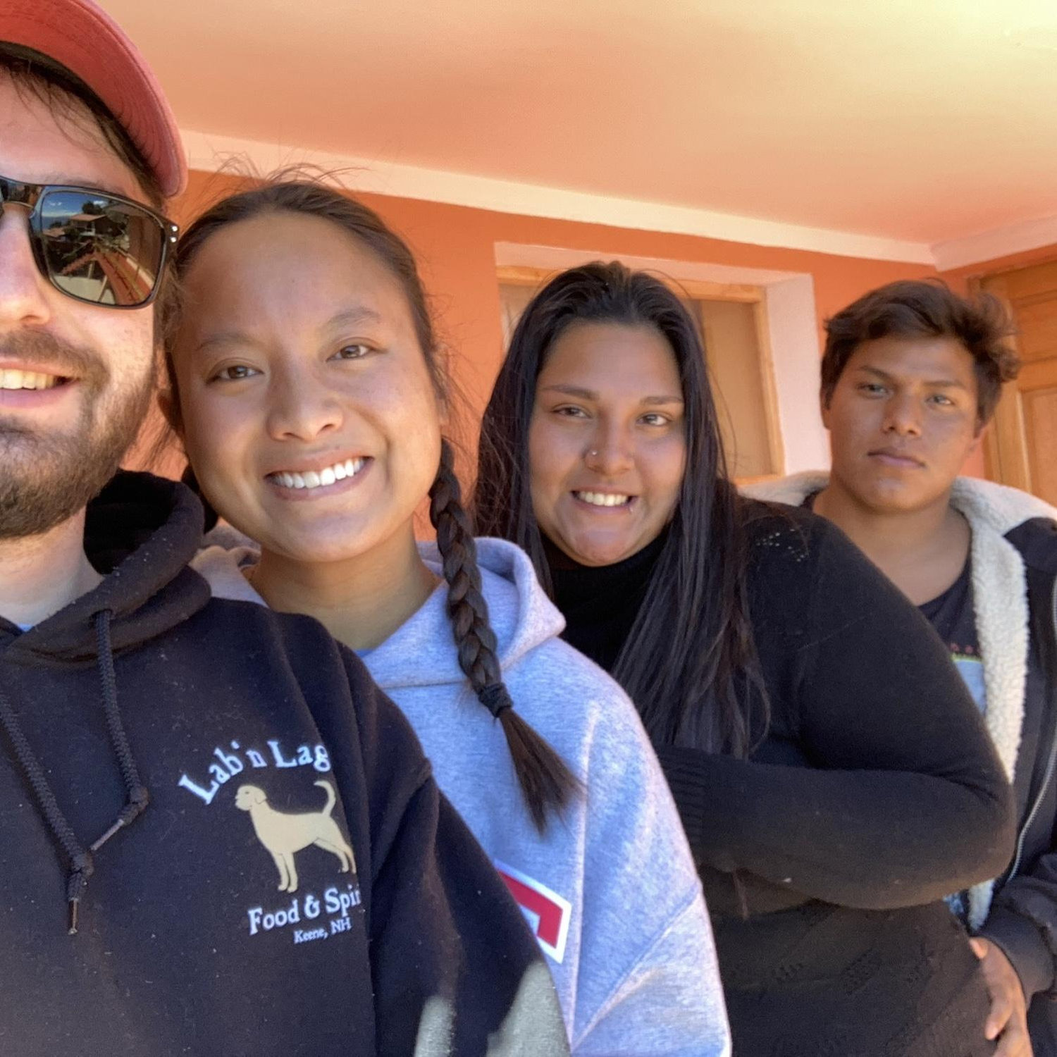 Friends we made at the homestay we both didn’t speak each others language and had 1 working phone that could translate between the 4 of us but we still had fun and became friends