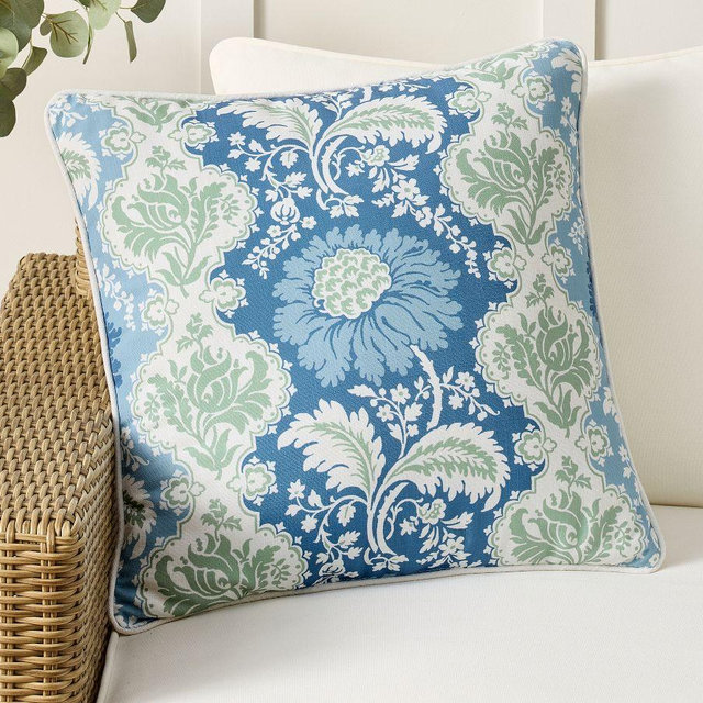 Kravet Solaria Hattie Reversible Outdoor Pillow, Multi, 22"