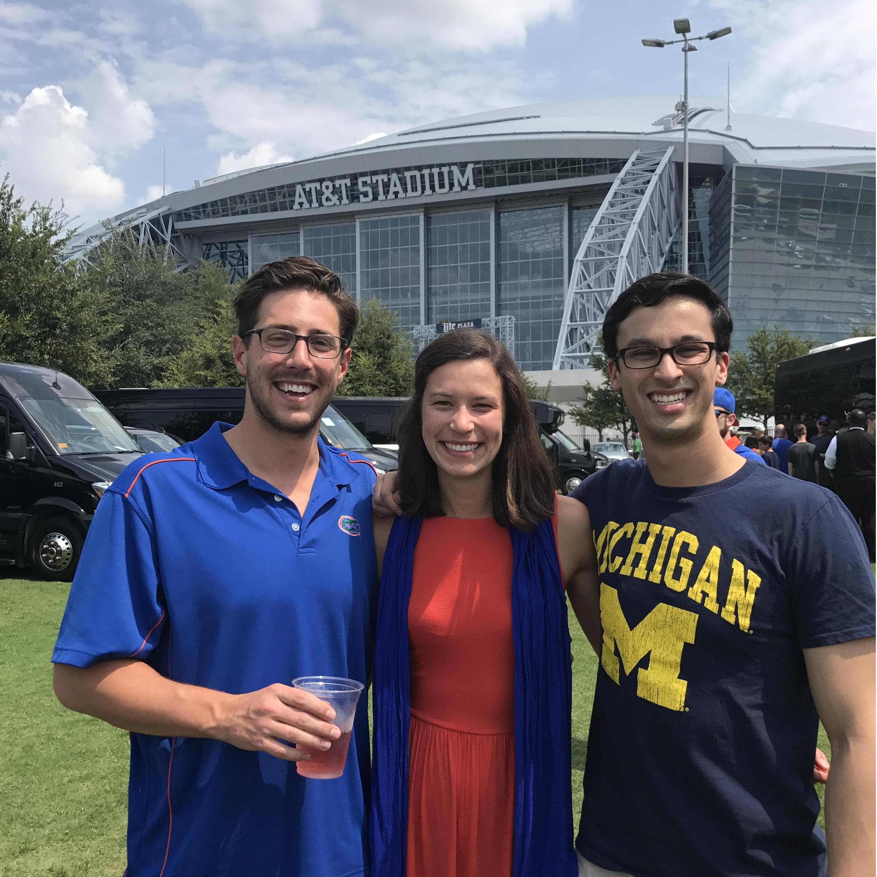 First annual college football vacation (Go gator!) | Dallas, TX