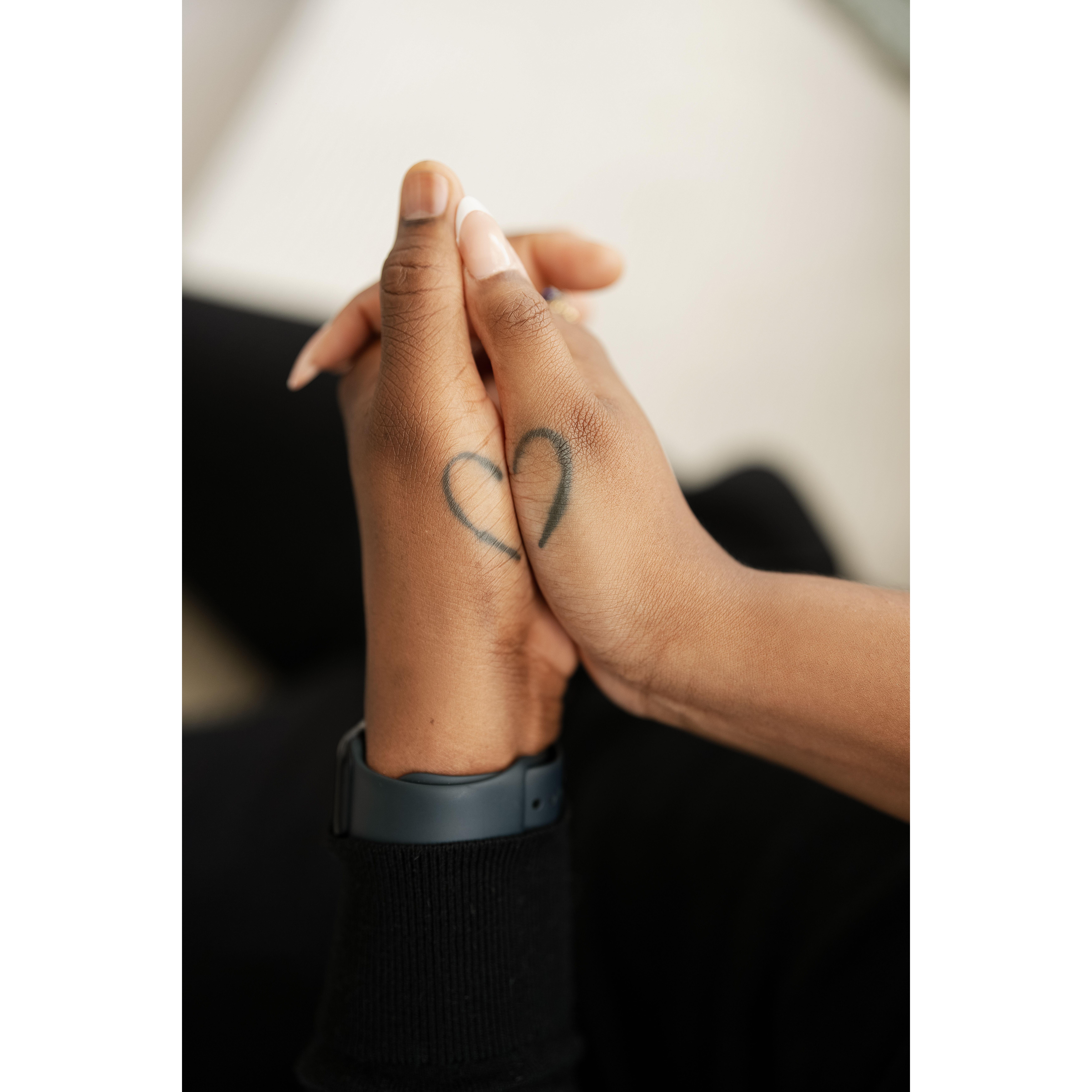 We got matching tattoos when we went to Mexico!