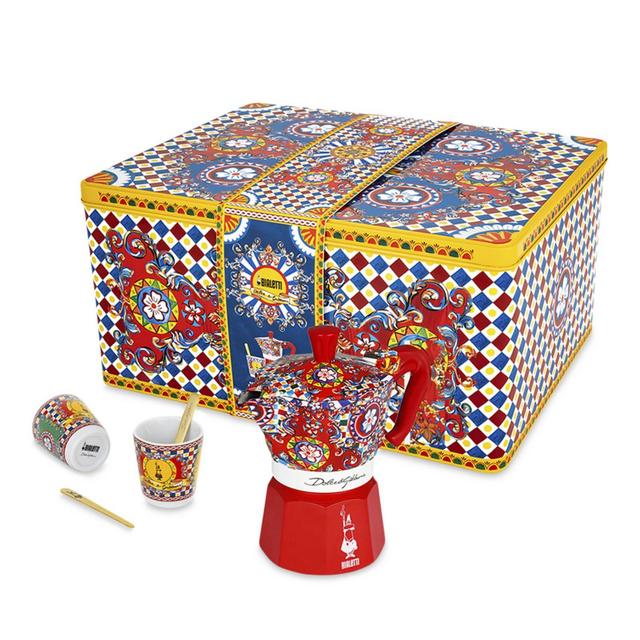 Dolce&Gabbana Moka Coffee Maker and Cup Set