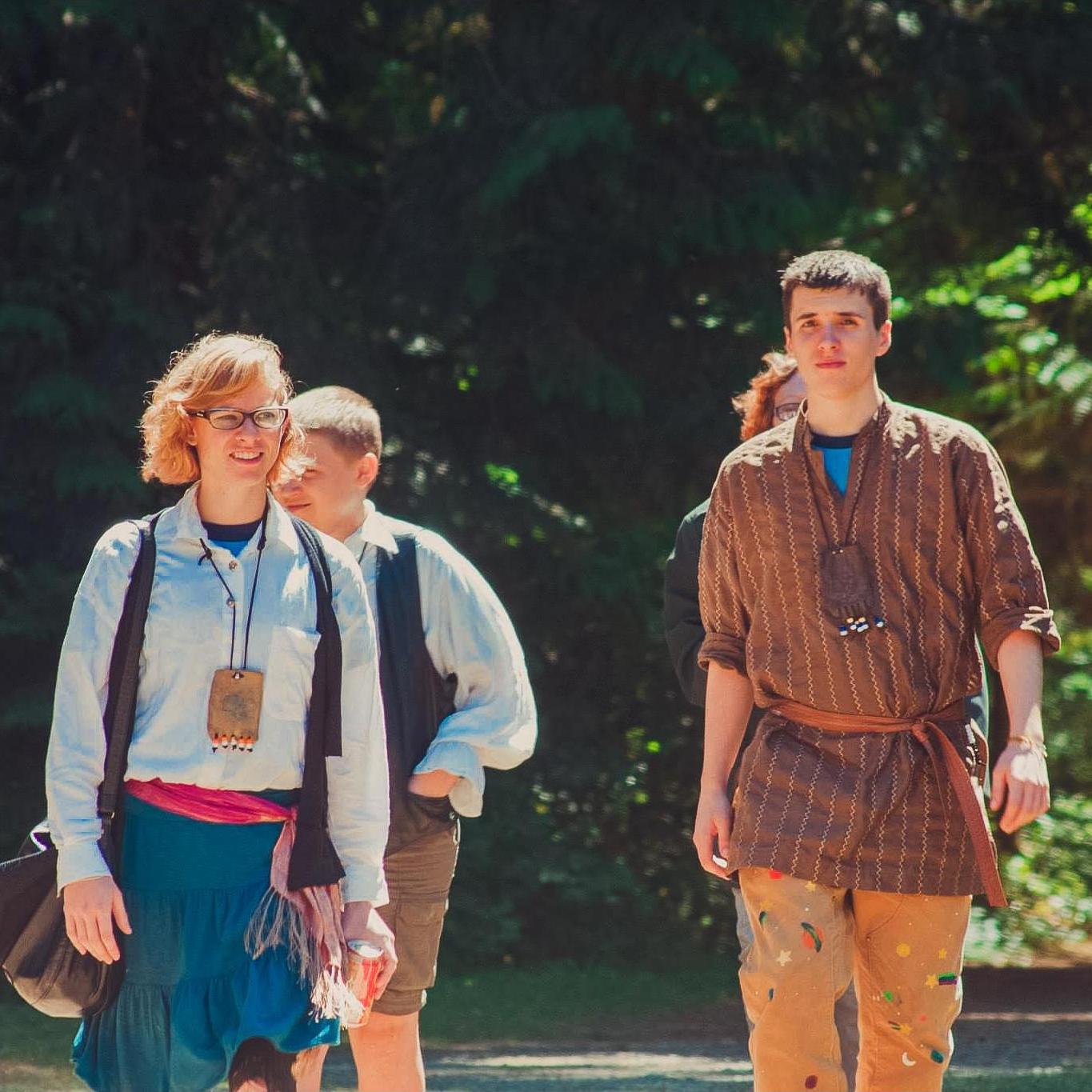 A photo of us working at Camp Brinkley together during a Pirate themed session. July 2013