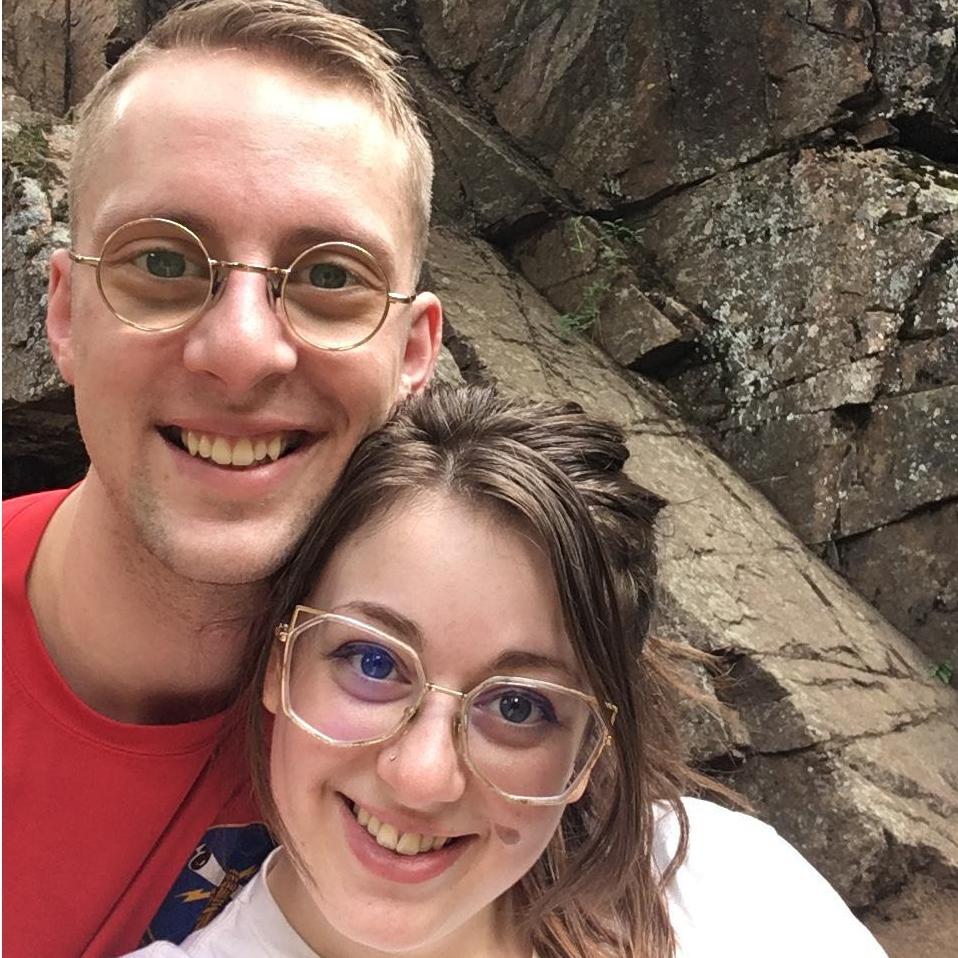 We love hiking together.