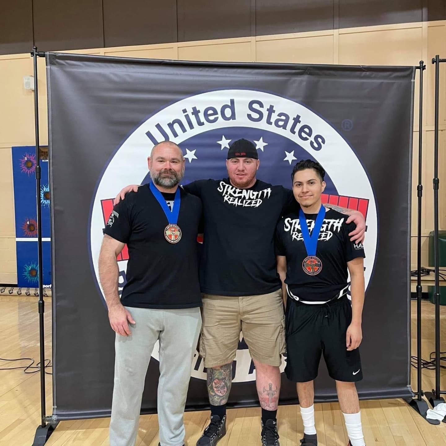 Jose at his powerlifting competition, Oct. 2021!