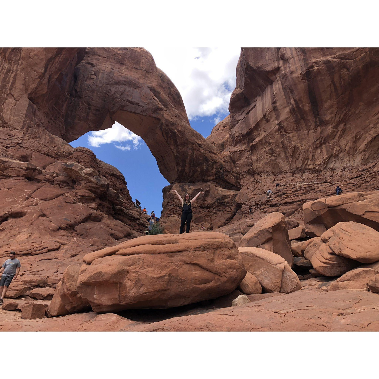 June 22, 2019 - Annette at Arches