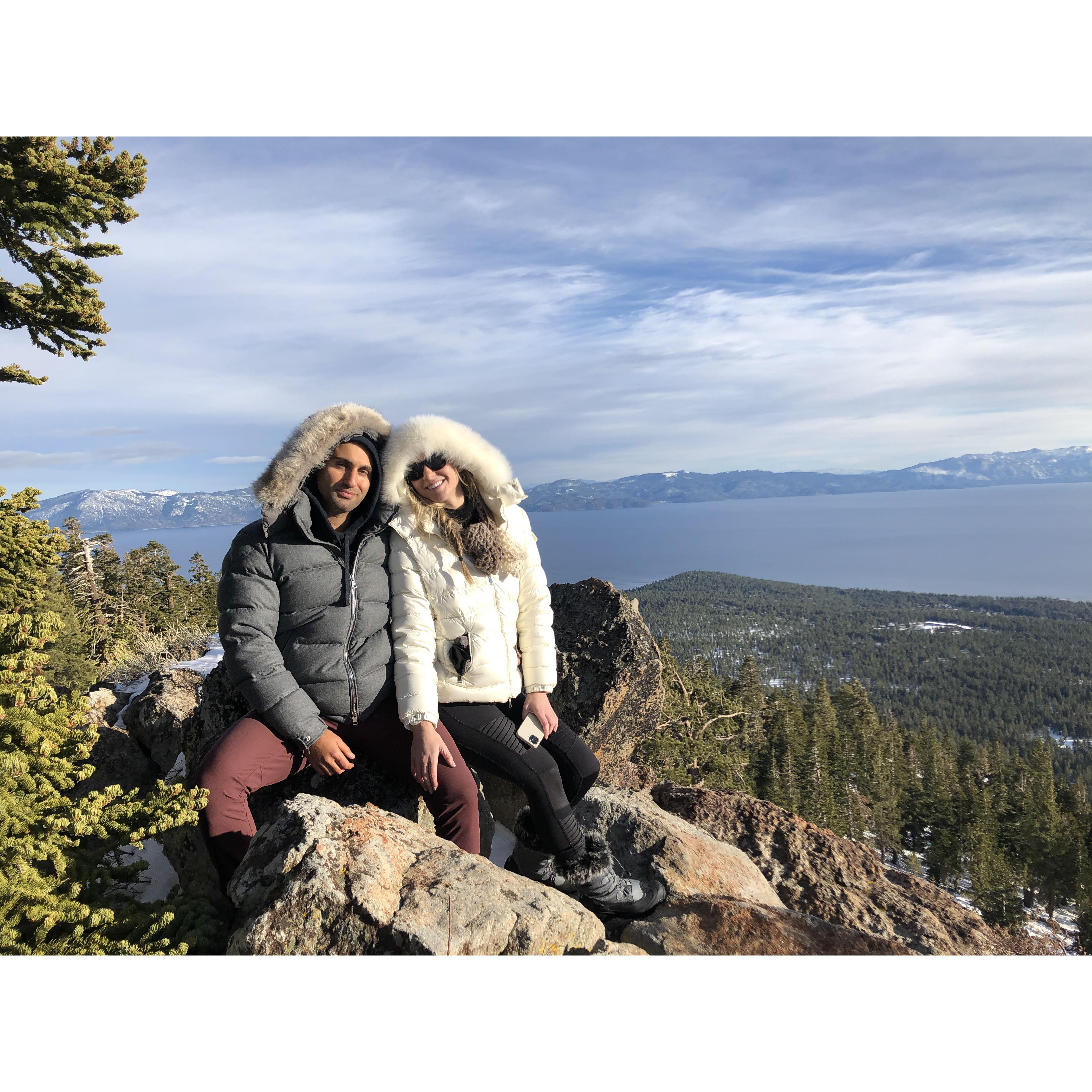 Snowmobiling in Tahoe 2021