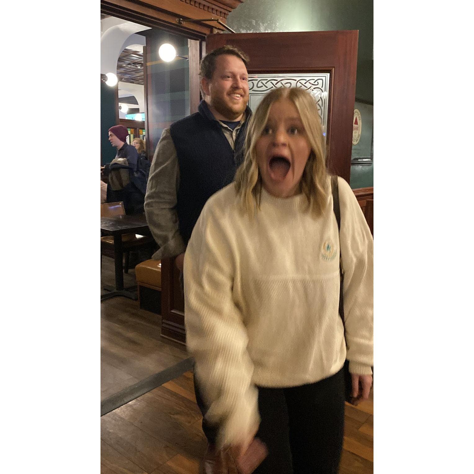 Like I was reallllllllllly shocked
