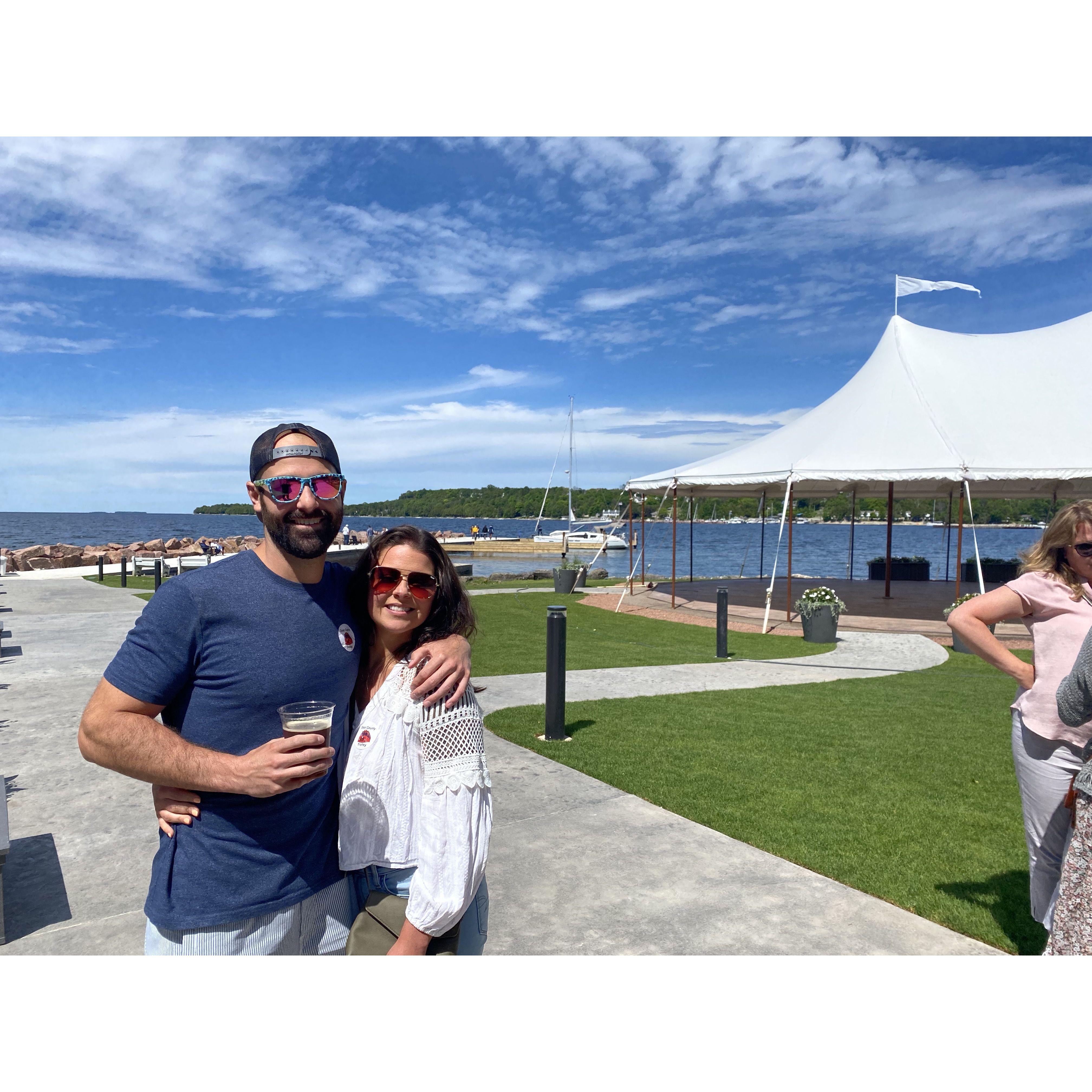 In Door County for my birthday weekend!