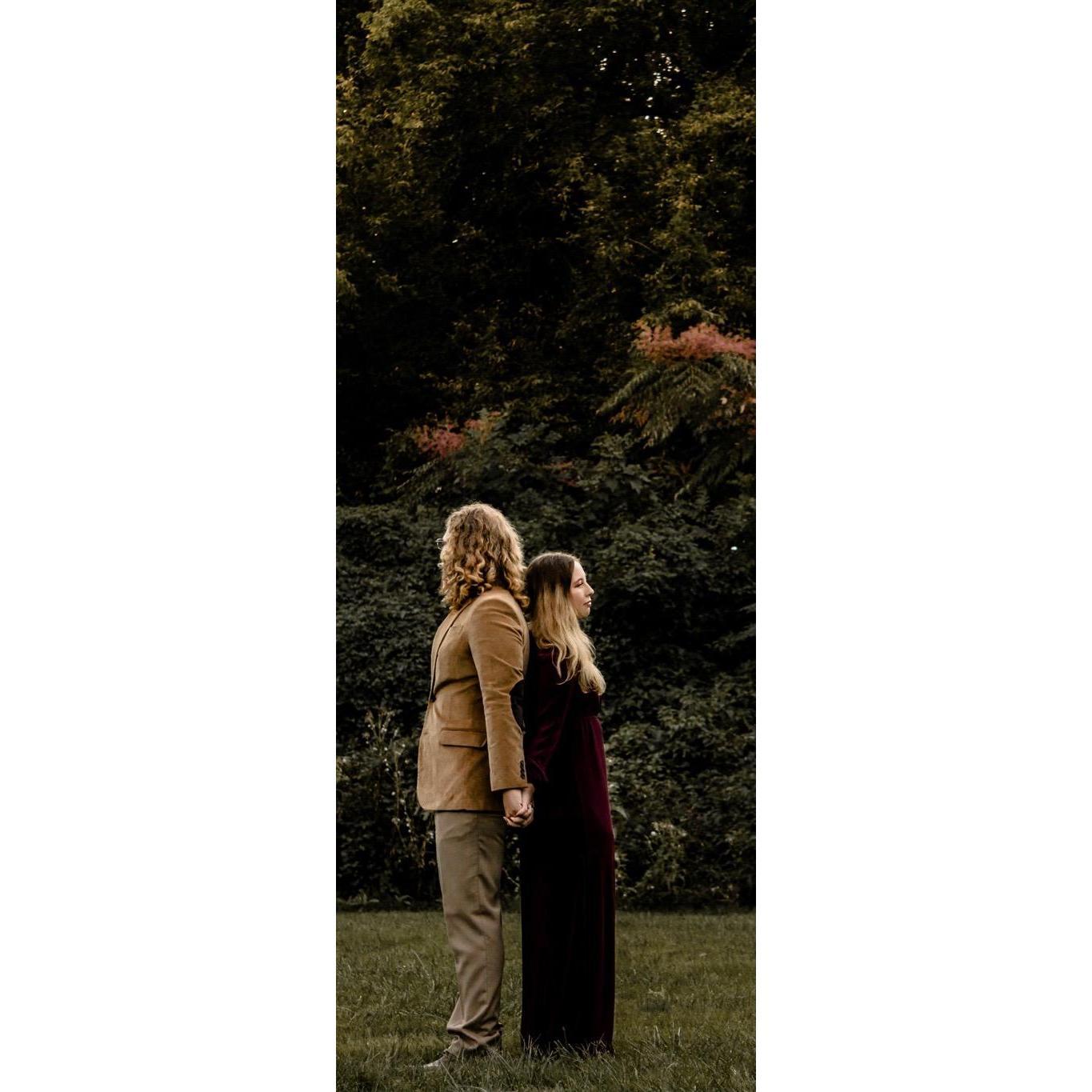 Engagement shoot at one of our favorite places from college: Curtis Arboretum