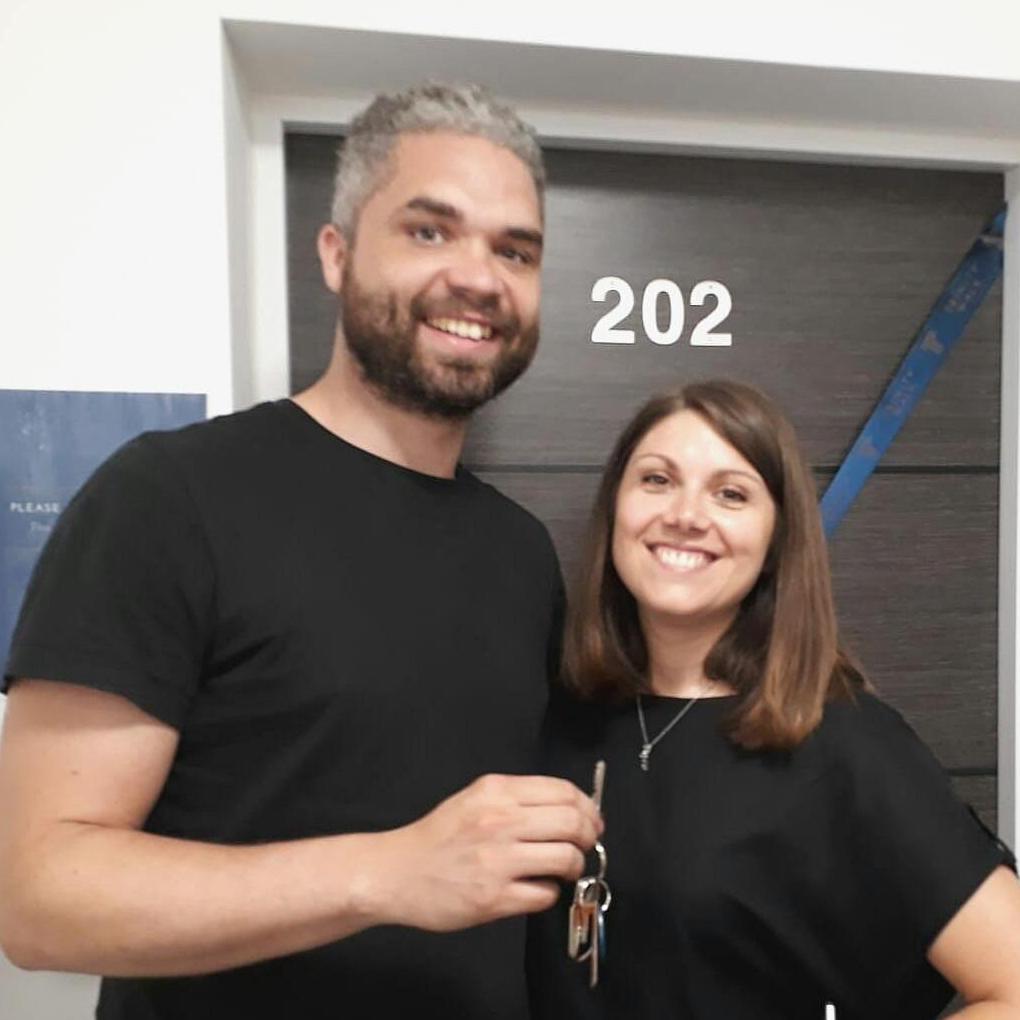 Moving into our first house