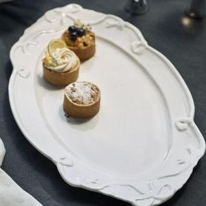 Benedita Bow Ceramic Stoneware Platter