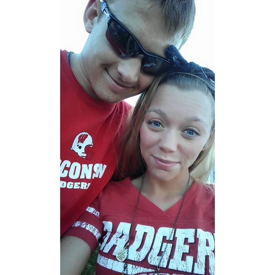 Taylor and Nathan at EAA during the Dierks Bentley Concert. July 20, 2015