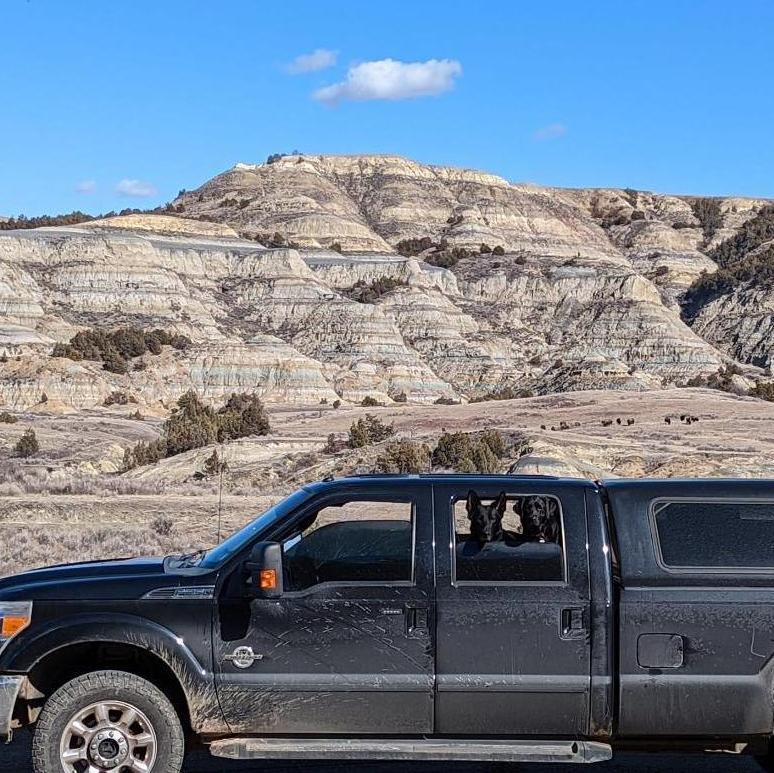 Badlands during our Covid road trip