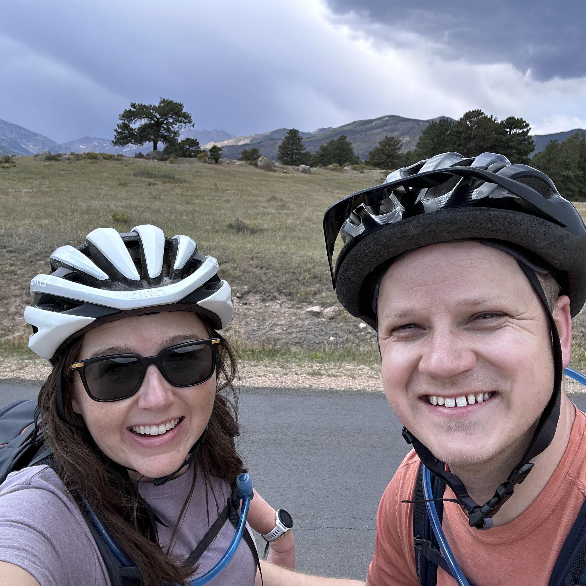 Bike ride through Moraine Park