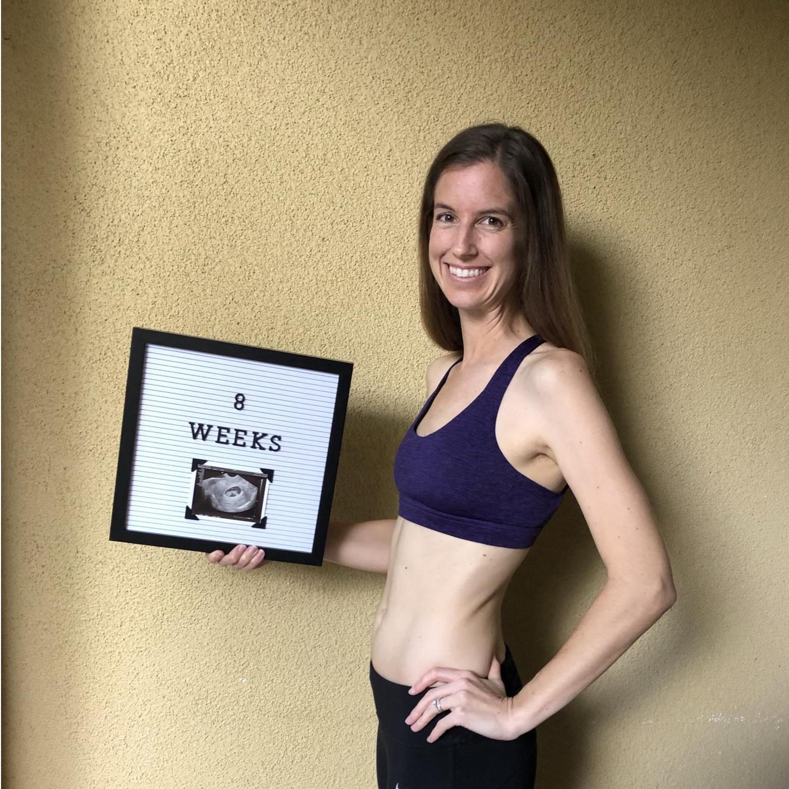 8 Weeks: The little guys is the size of a raspberry!