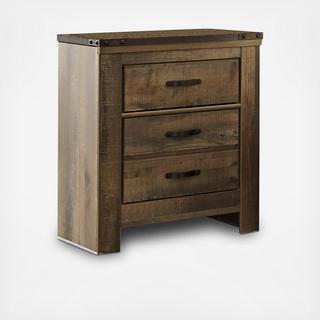 Trinell 3-Drawer Nightstand