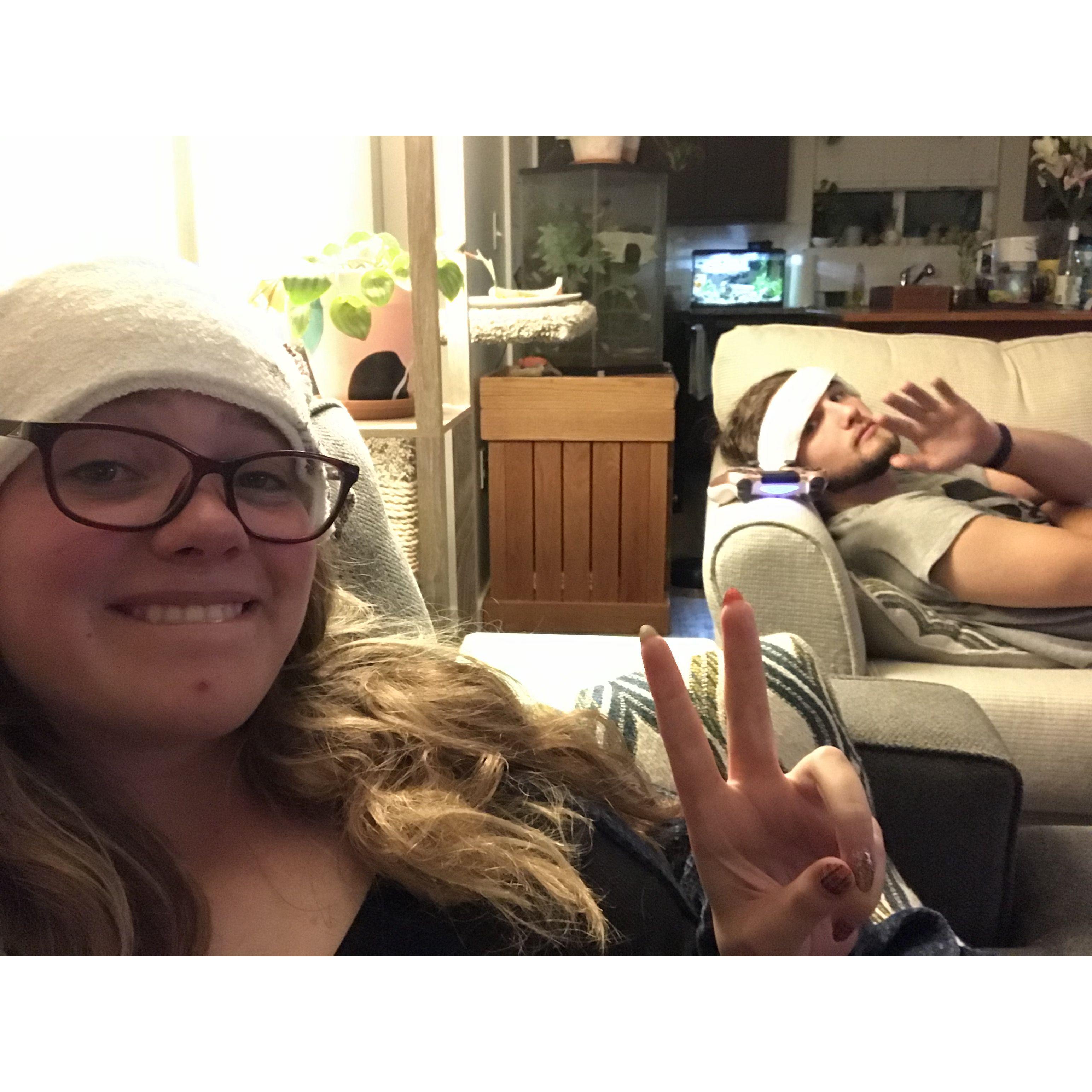 Both of us were sick :( October 2022