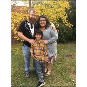 Our first Thanksgiving. But not for my haircut...