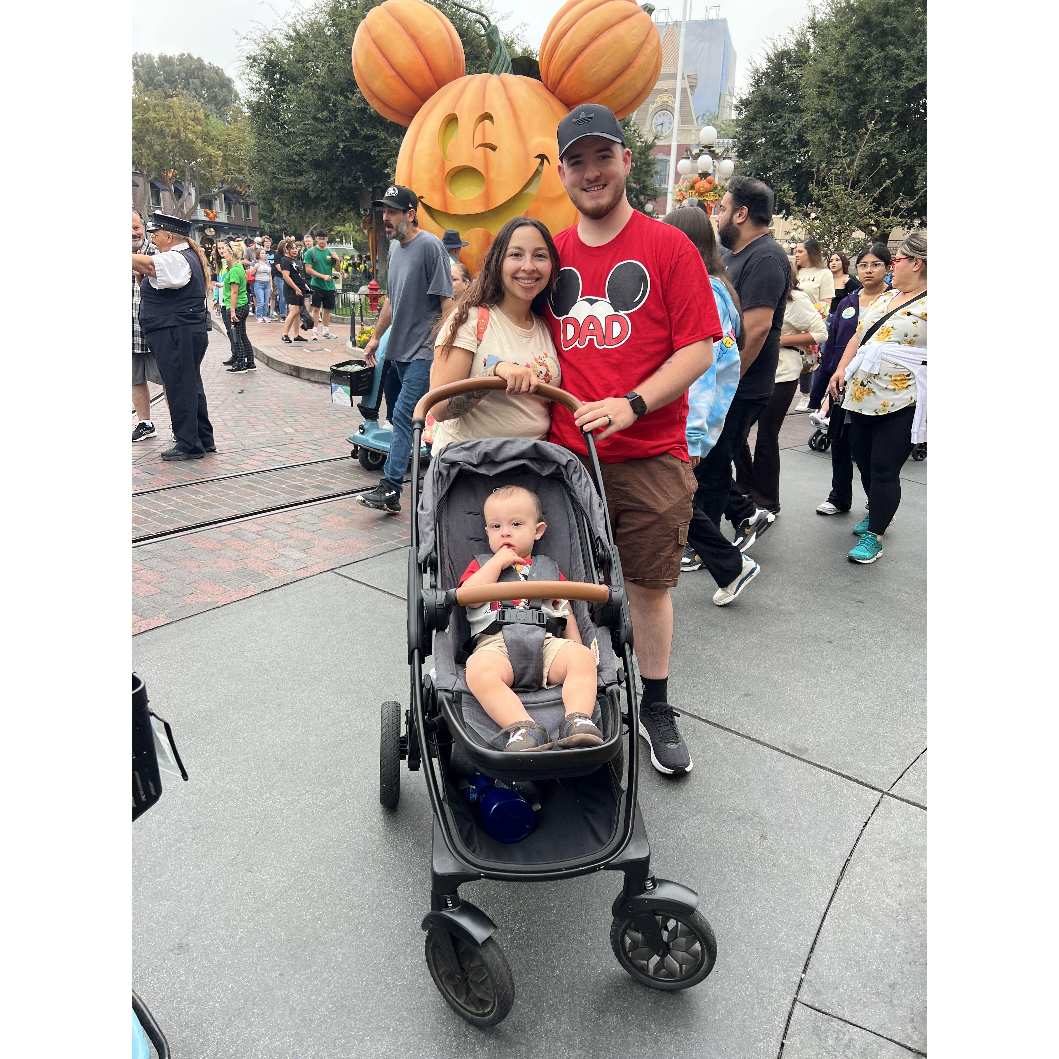 First Disneyland trip as a family