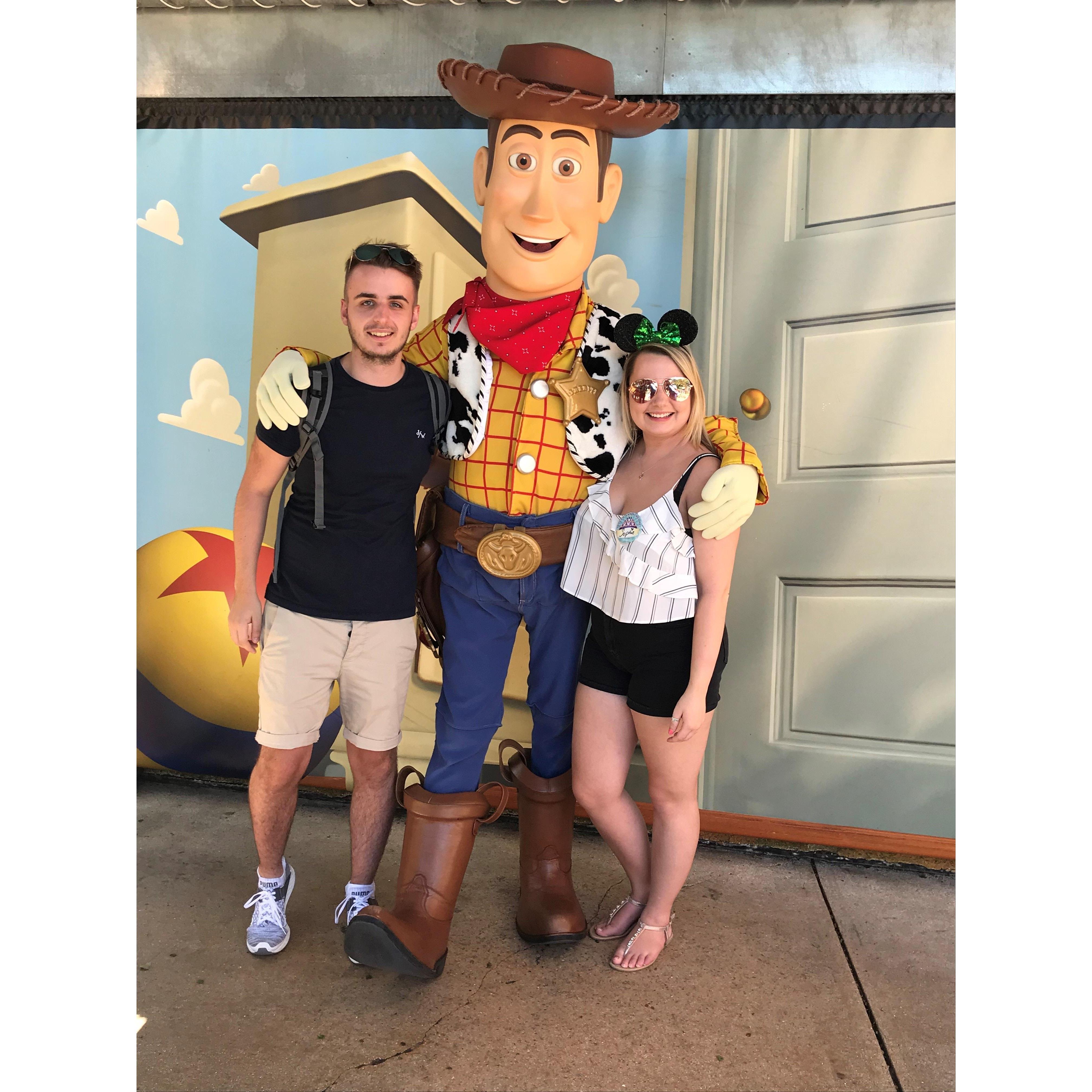 He puts up with my Disney Obessions