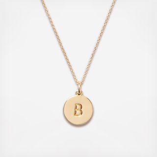 Gold Initial Pendant