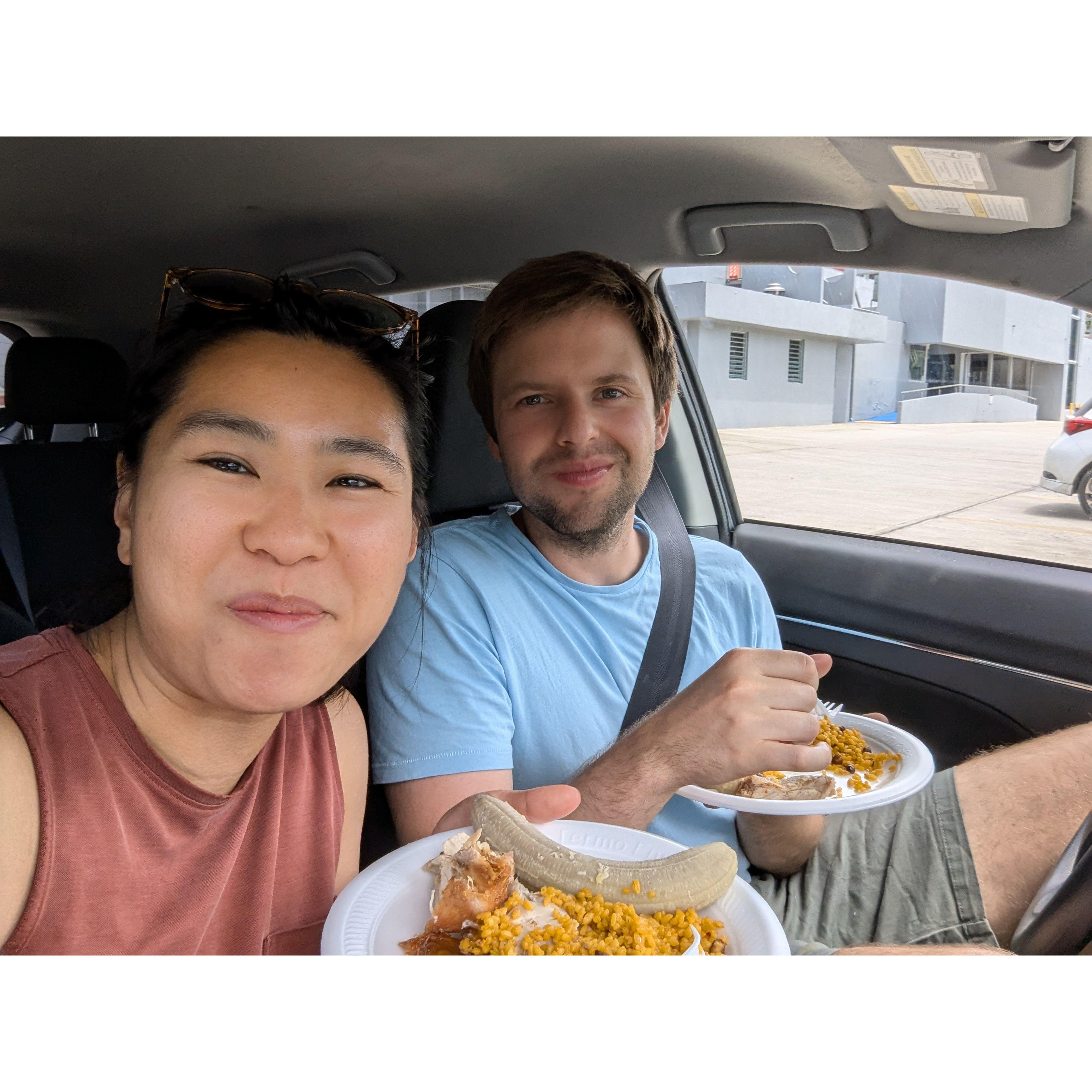 Indulging in drive-thru lechon