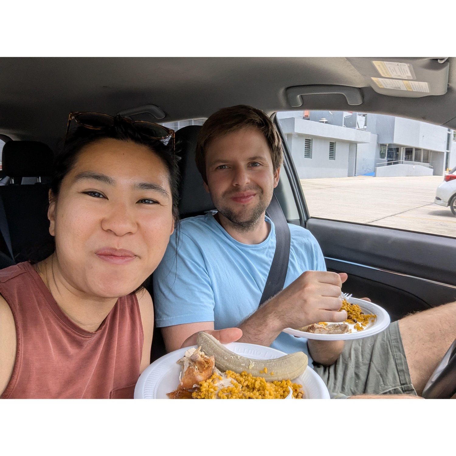 Indulging in drive-thru lechon