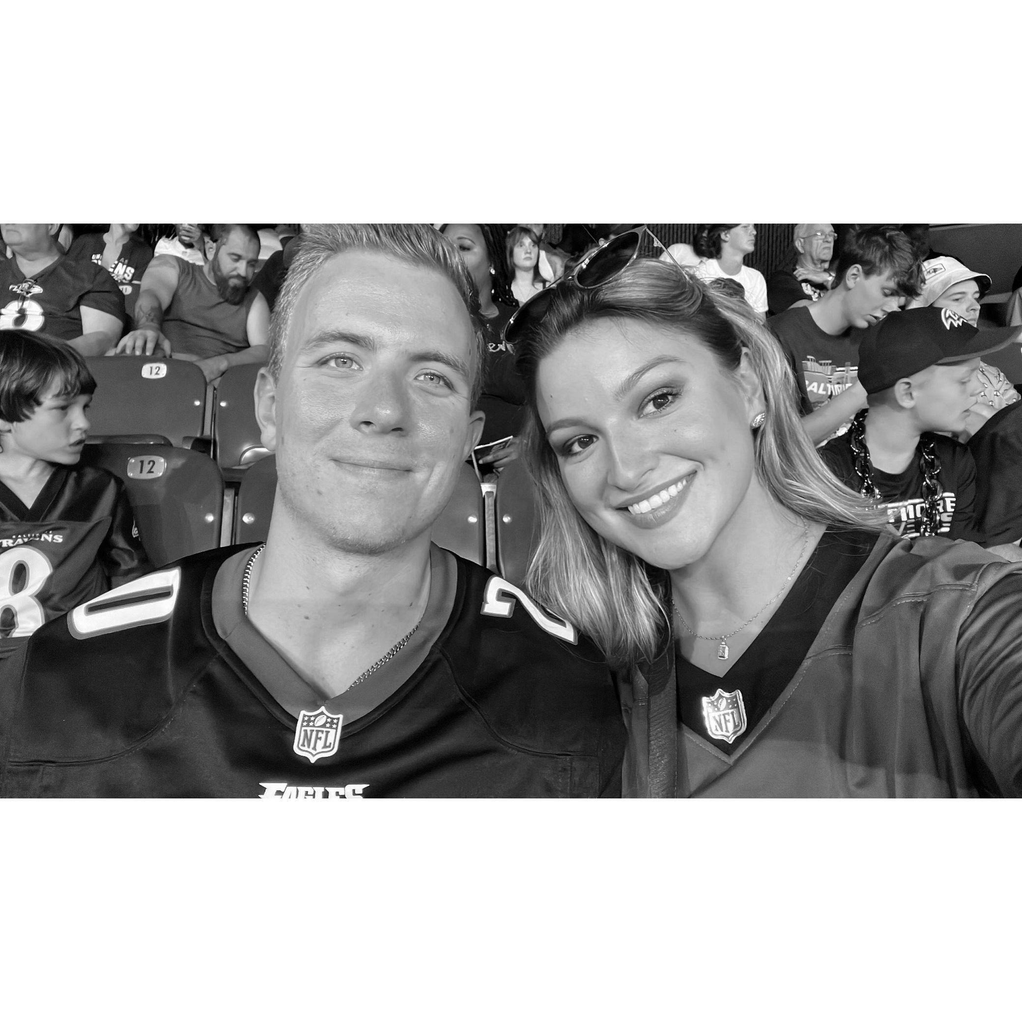 Eagles v. Ravens Preseason Game! 08/2023