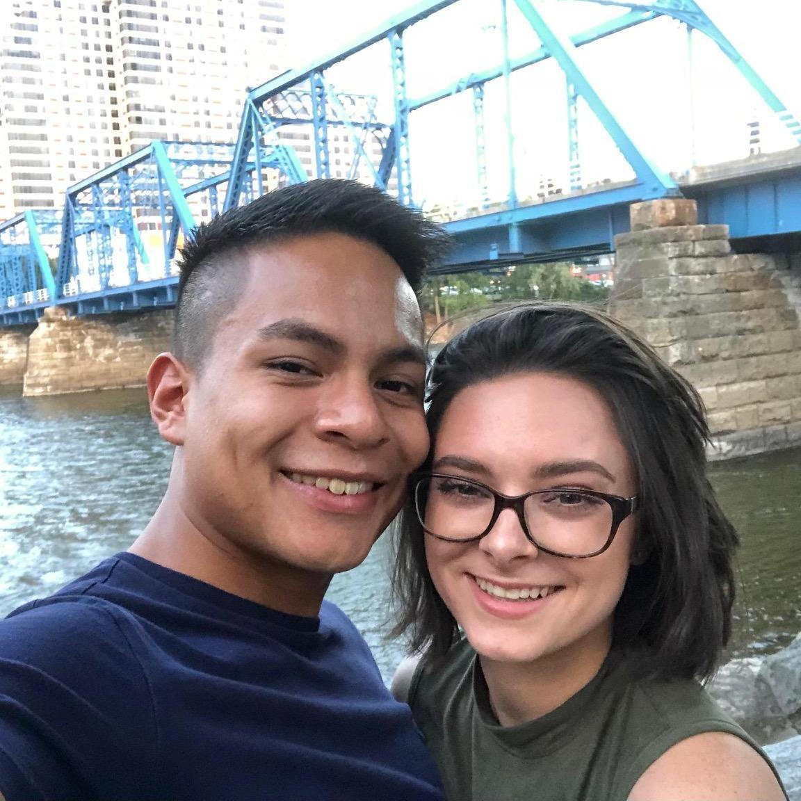 In Grand Rapids, Michigan, for Irvin's groomsman Luke's 2018 summer wedding!