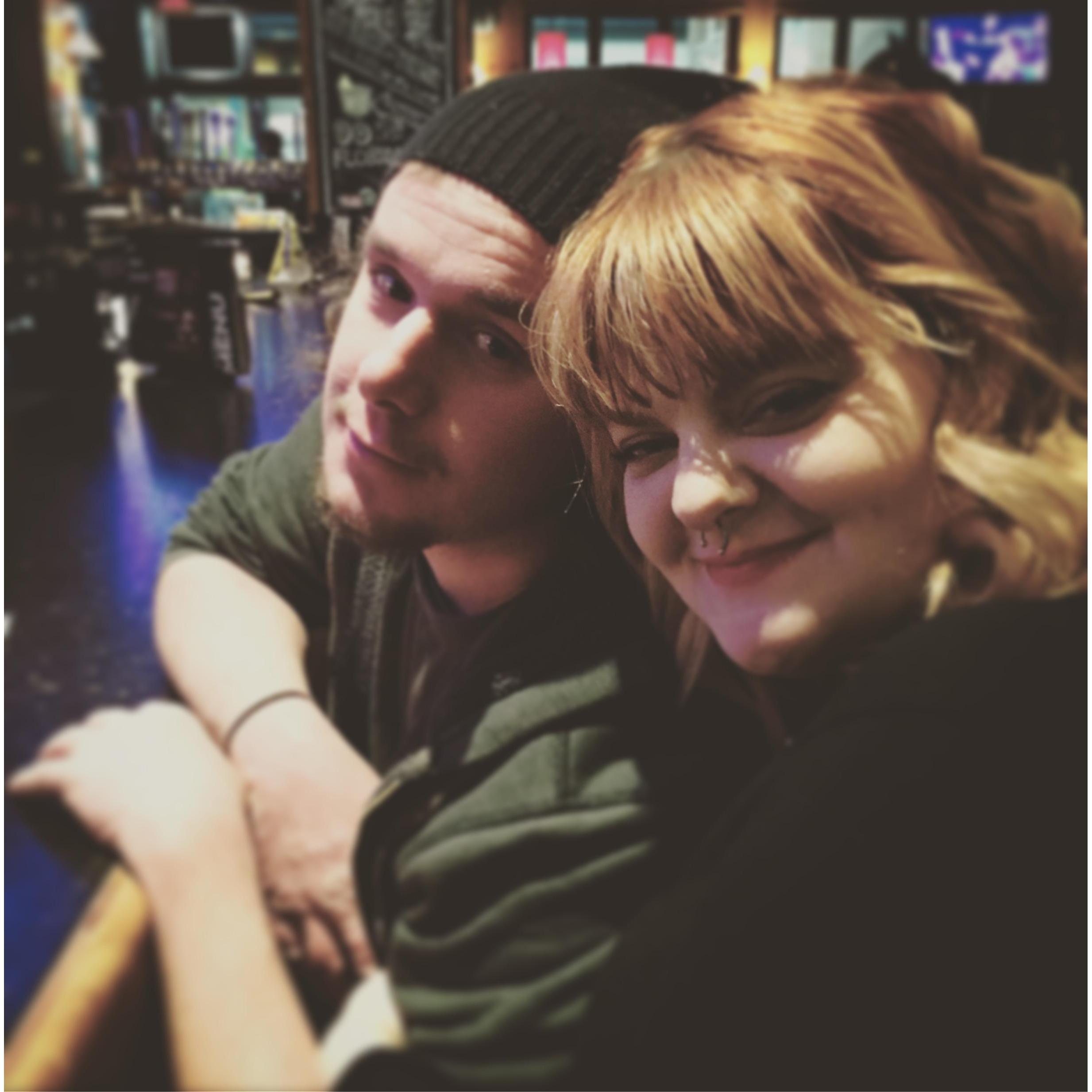 Our first New Years Eve together.
