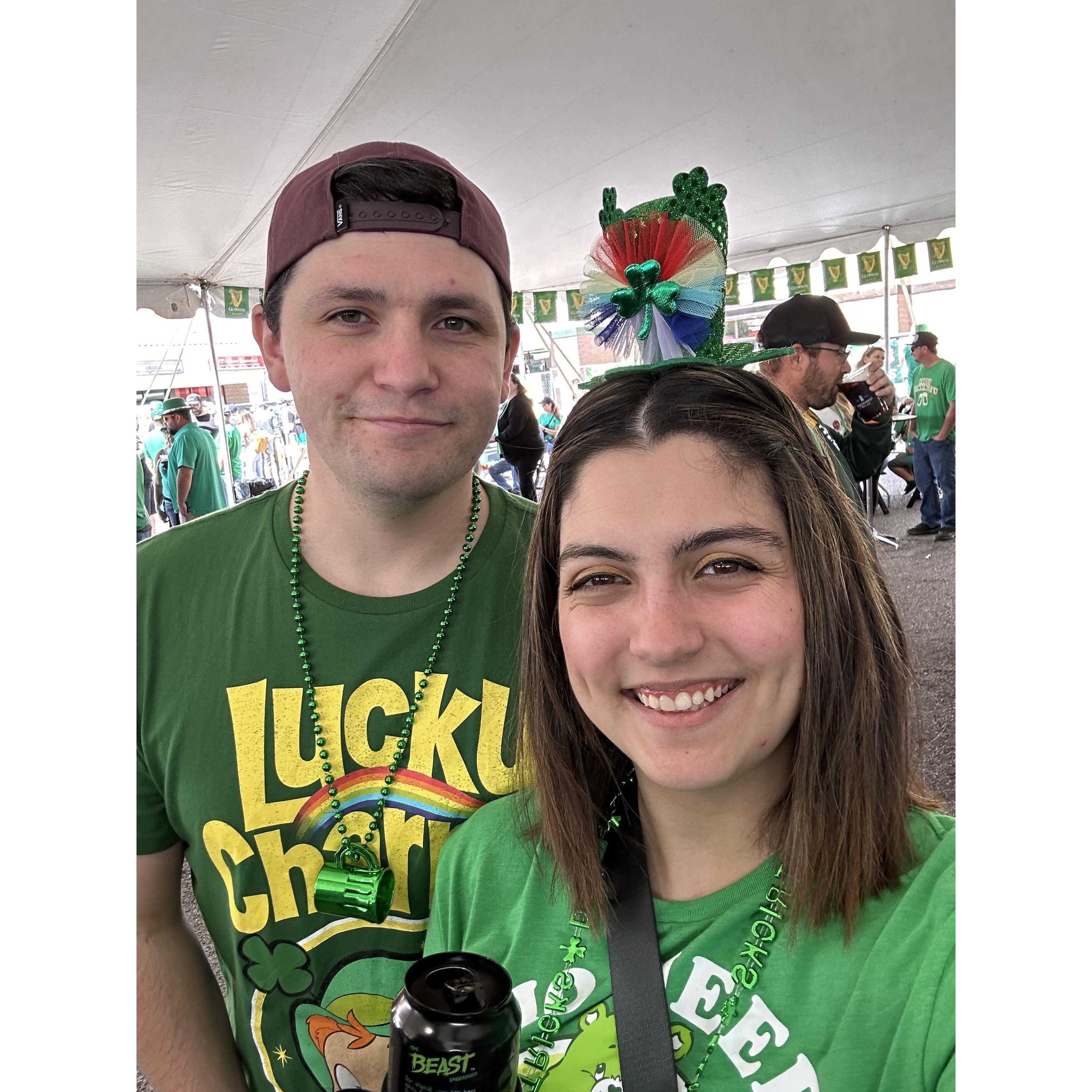 Lucky to love each other <3