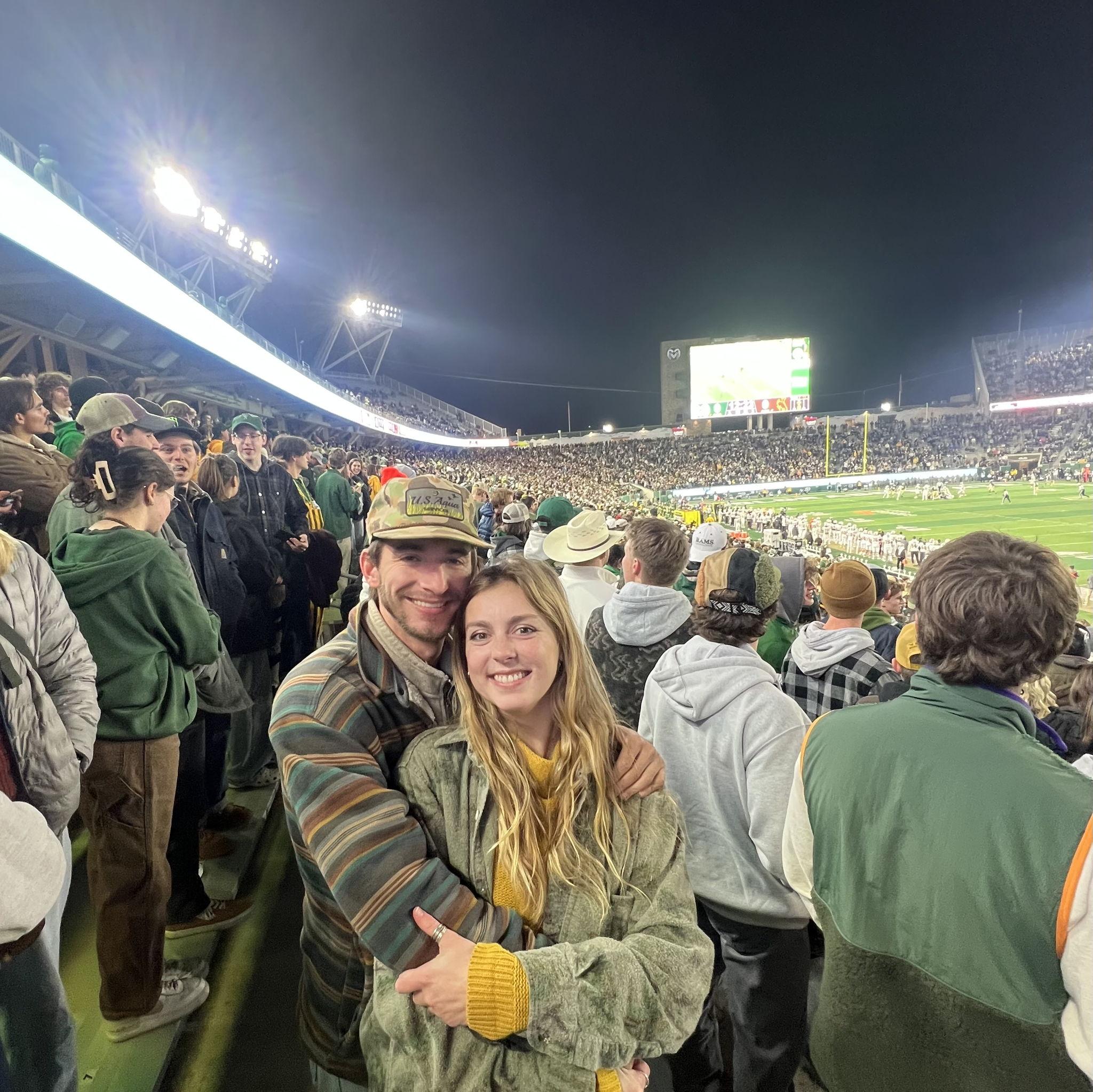 Colorado State University football game