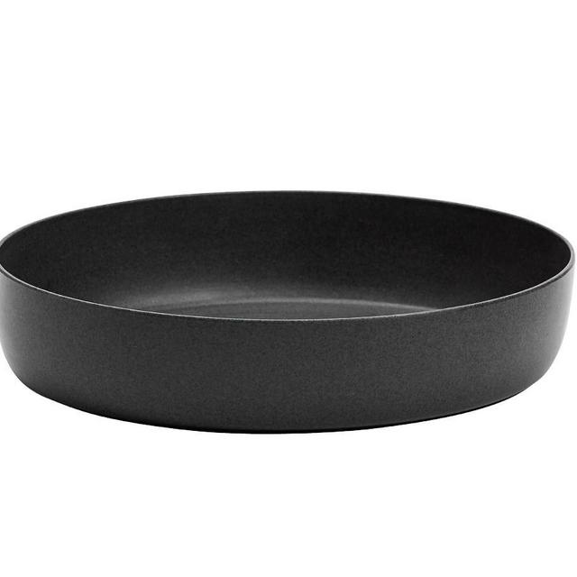 Mason Modern Melamine Serving Bowl - Charcoal