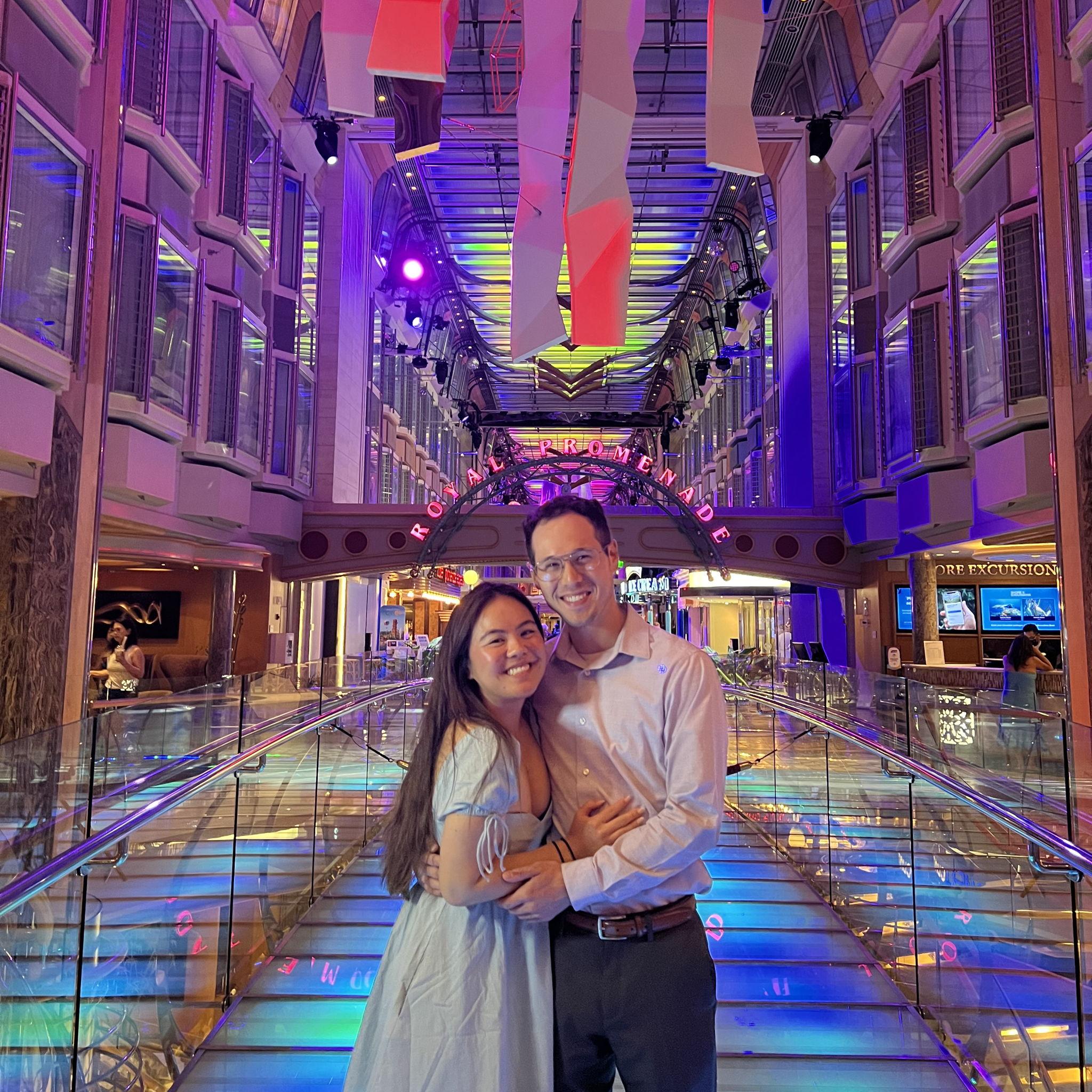 2022 - Our first cruise together!