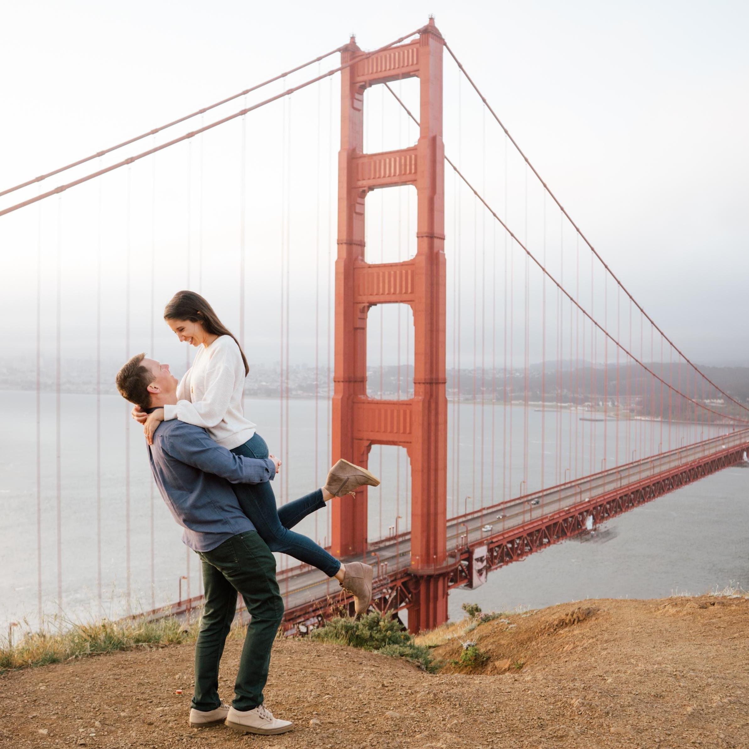 Some of our favorites from our engagement photo session in San Francisco with the incredibly talented Emily Haring! (April 2021)