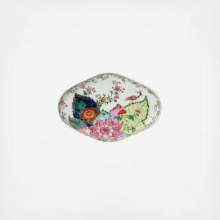 Tobacco Leaf Oval Dish