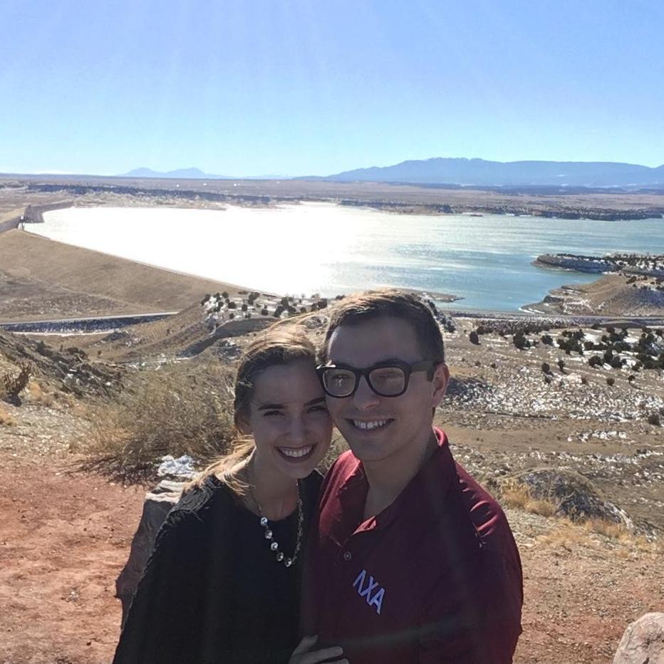 Pueblo, CO - "I remember pulling up to my mom's house and Tess was freaking out. She turned to me and said "I'm about to meet my future-in-laws!"" -Mike
