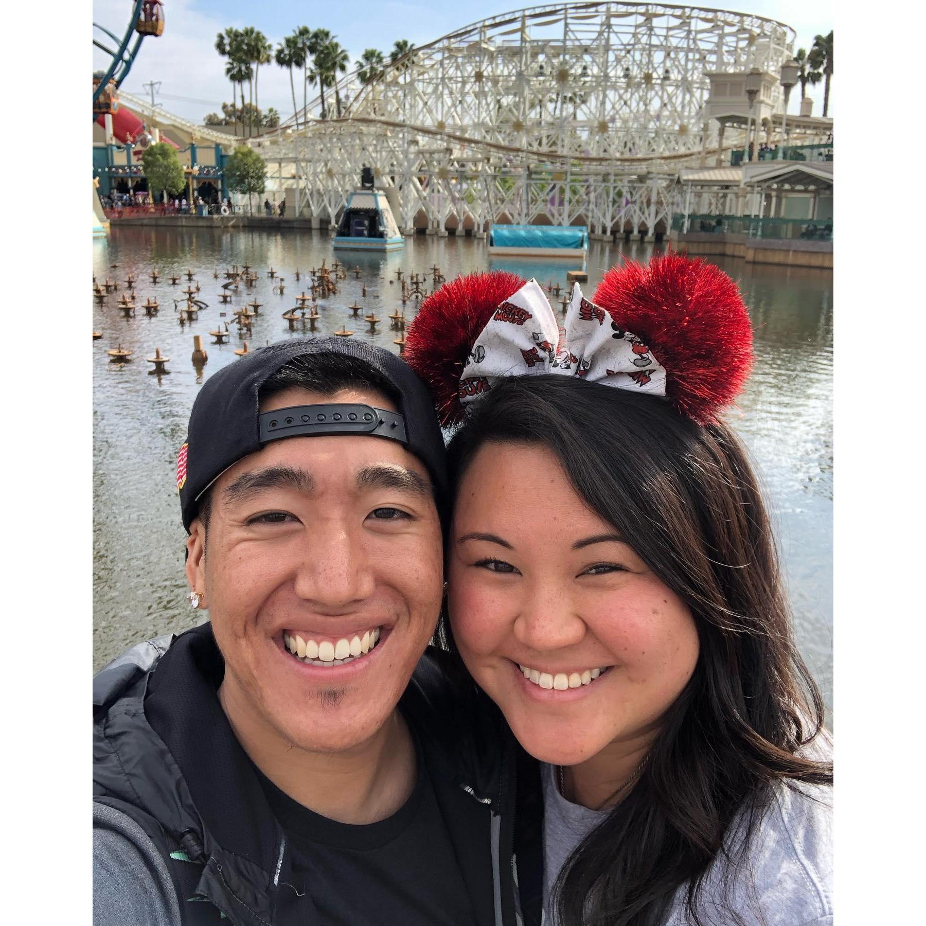 Brian and Kelsi at California Adventure