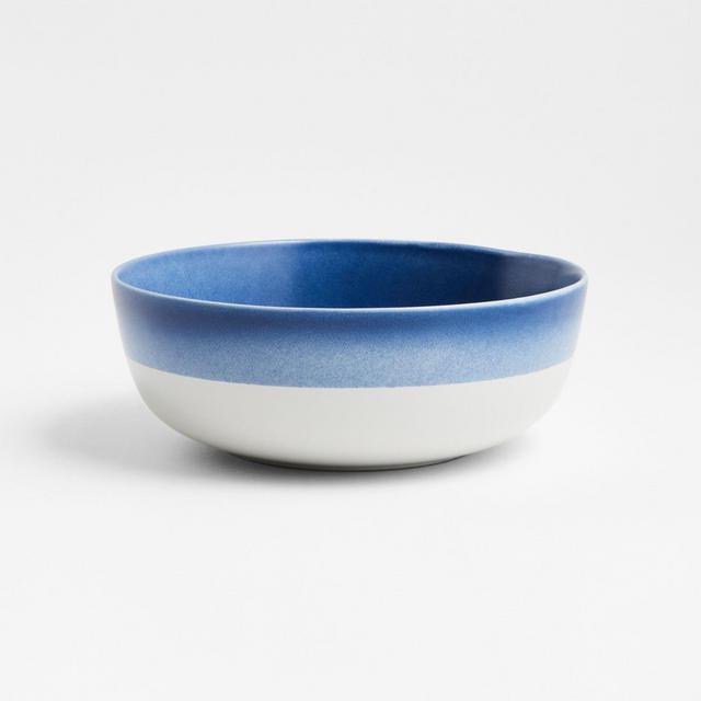Wren Dip-Dyed Blue Bowl