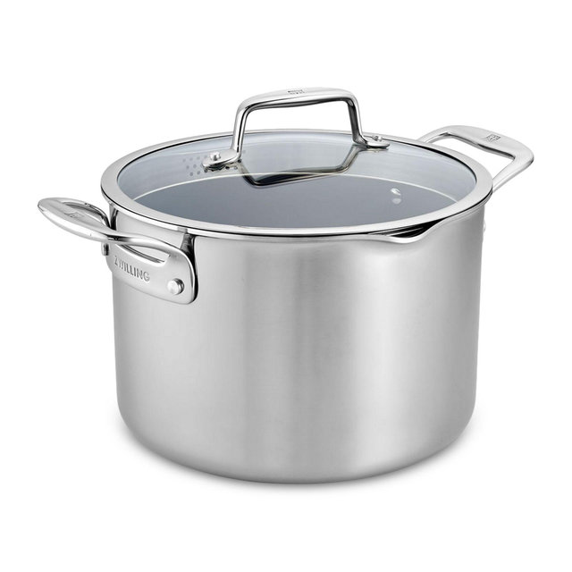 Zwilling J.A. Henckels Clad CFX 8 Qt Stock Pot