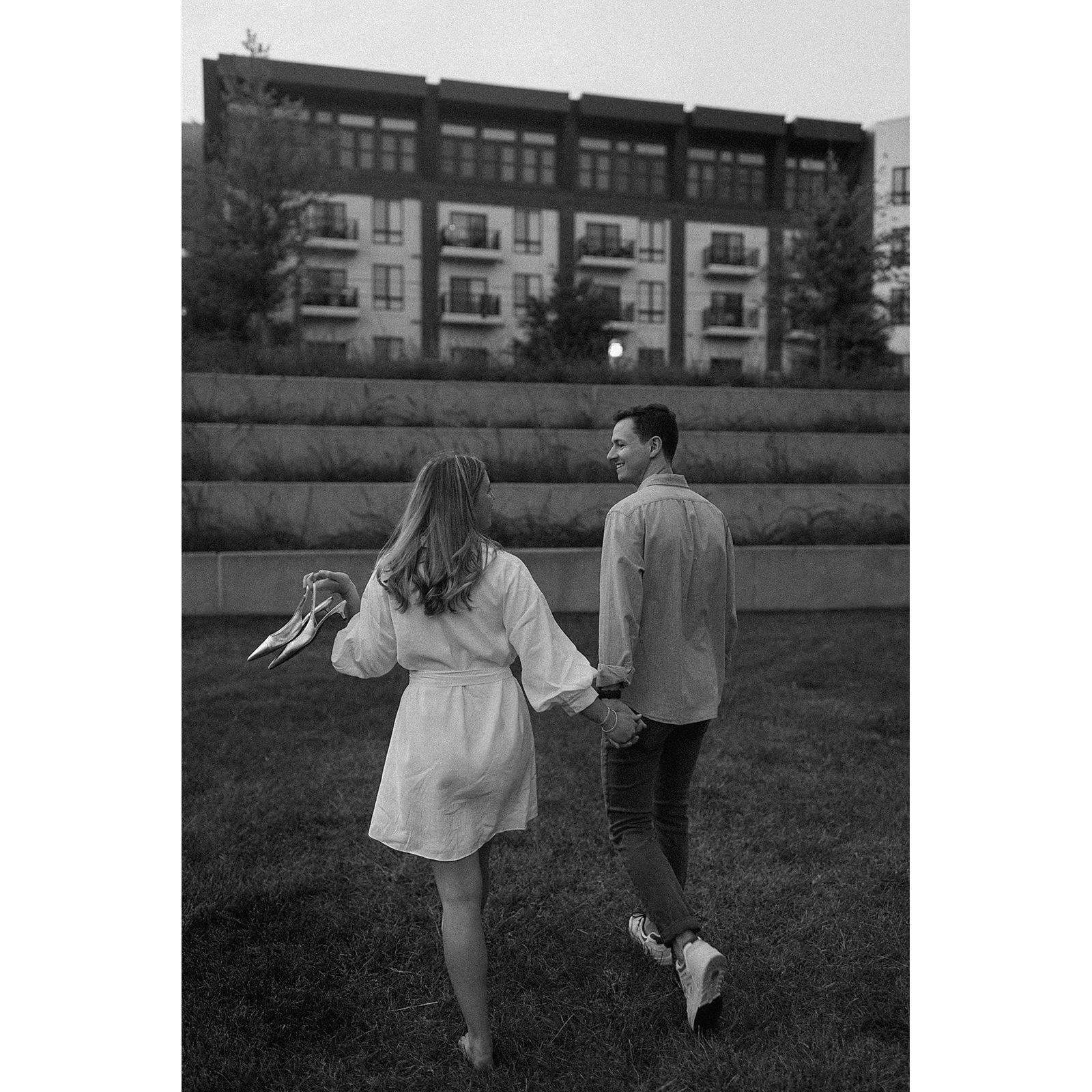 September 2023 - An engagement shoot we did in our former Nashville neighborhood, Germantown - all the love for these spots!