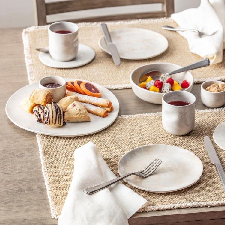 Fortessa, Cloud Terre Claudia Universal Saucer, Set of 4 | Zola