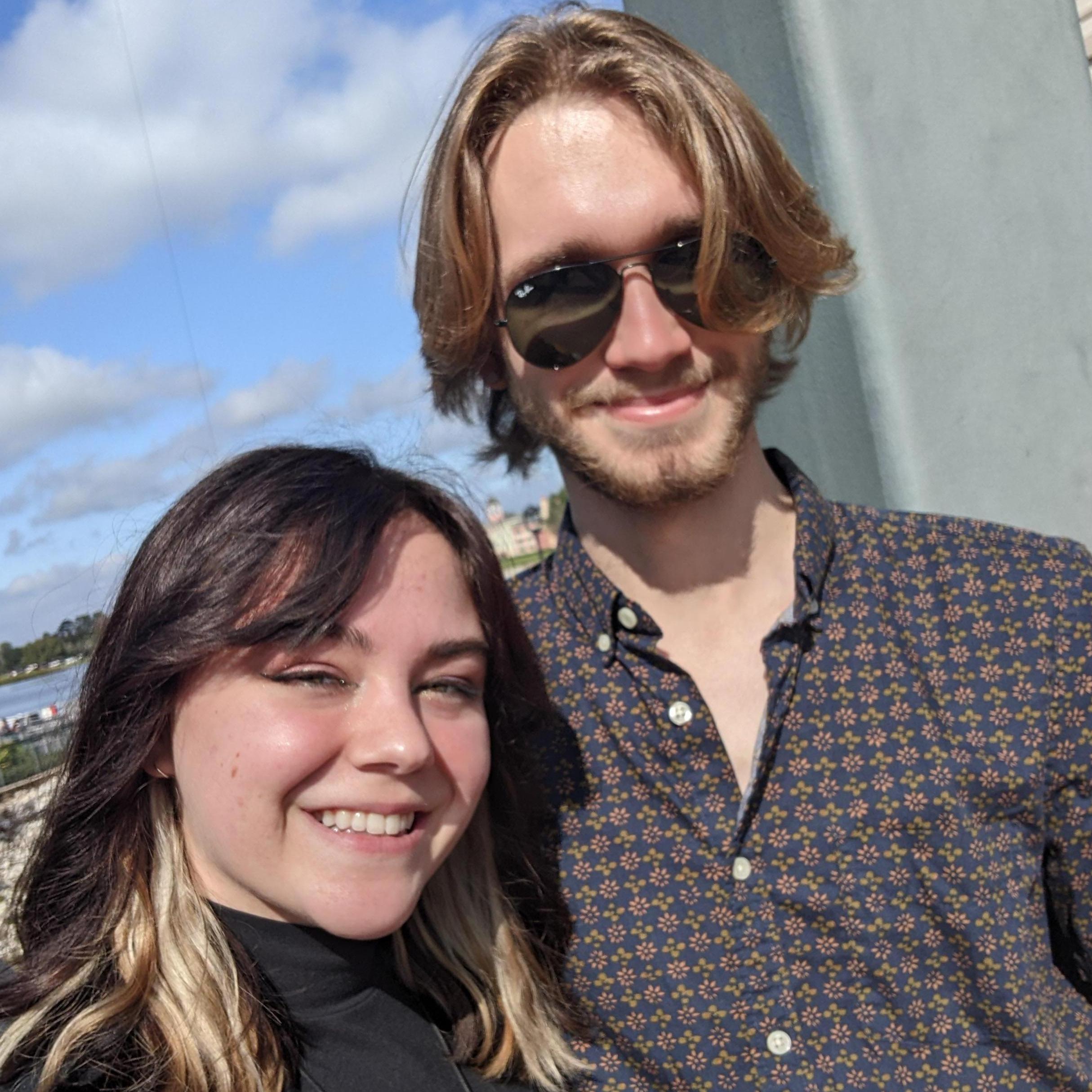 First vacation together in Florida for my 21st birthday!