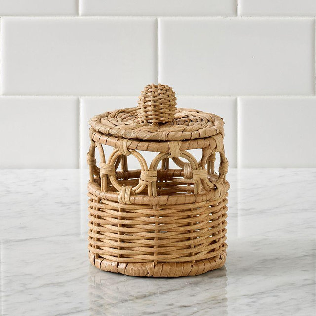 Monique Lhuillier Antibes Canister, Natural