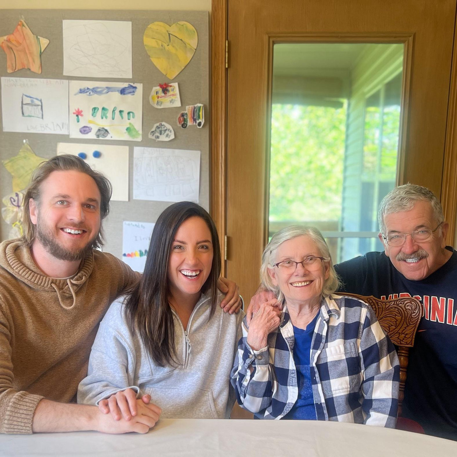 time spent with maggie's family