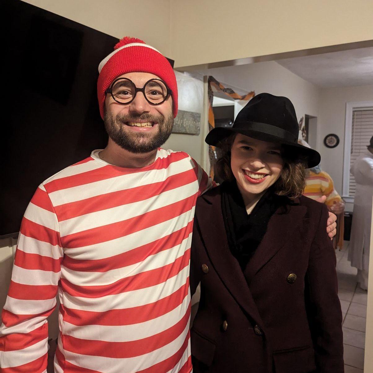 Dressing up as a couple is fun, but being this cute together is just who we are.