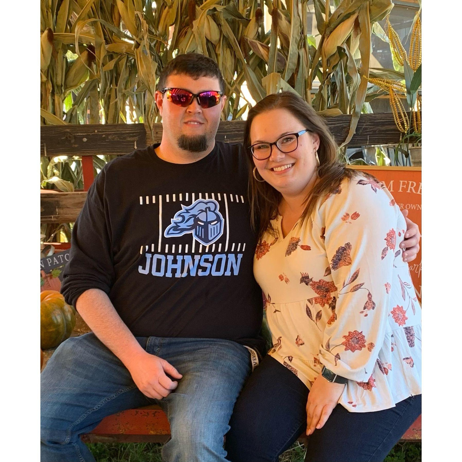 First date & first picture together!
When Donavon said goodbye to Rachel after the first date, he said, "I love you.”