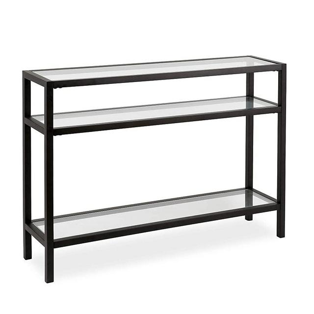 Henn&Hart Console Table, 42", Black